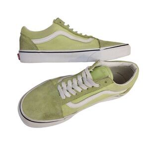 Vans Old Skool Sharp Green Suede Unisex Skate Sneakers W8 M6.5